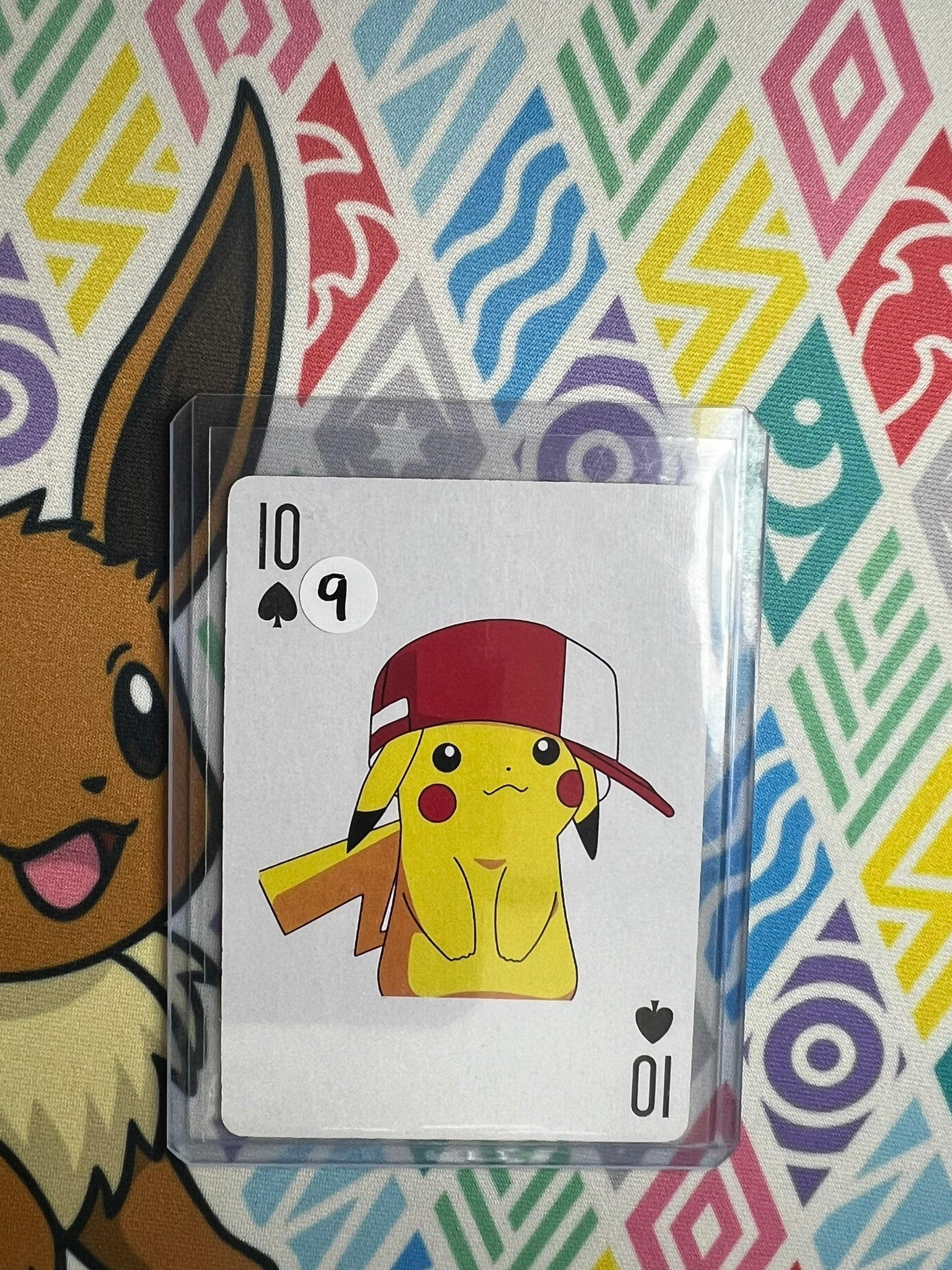 Pikachu playing card 10