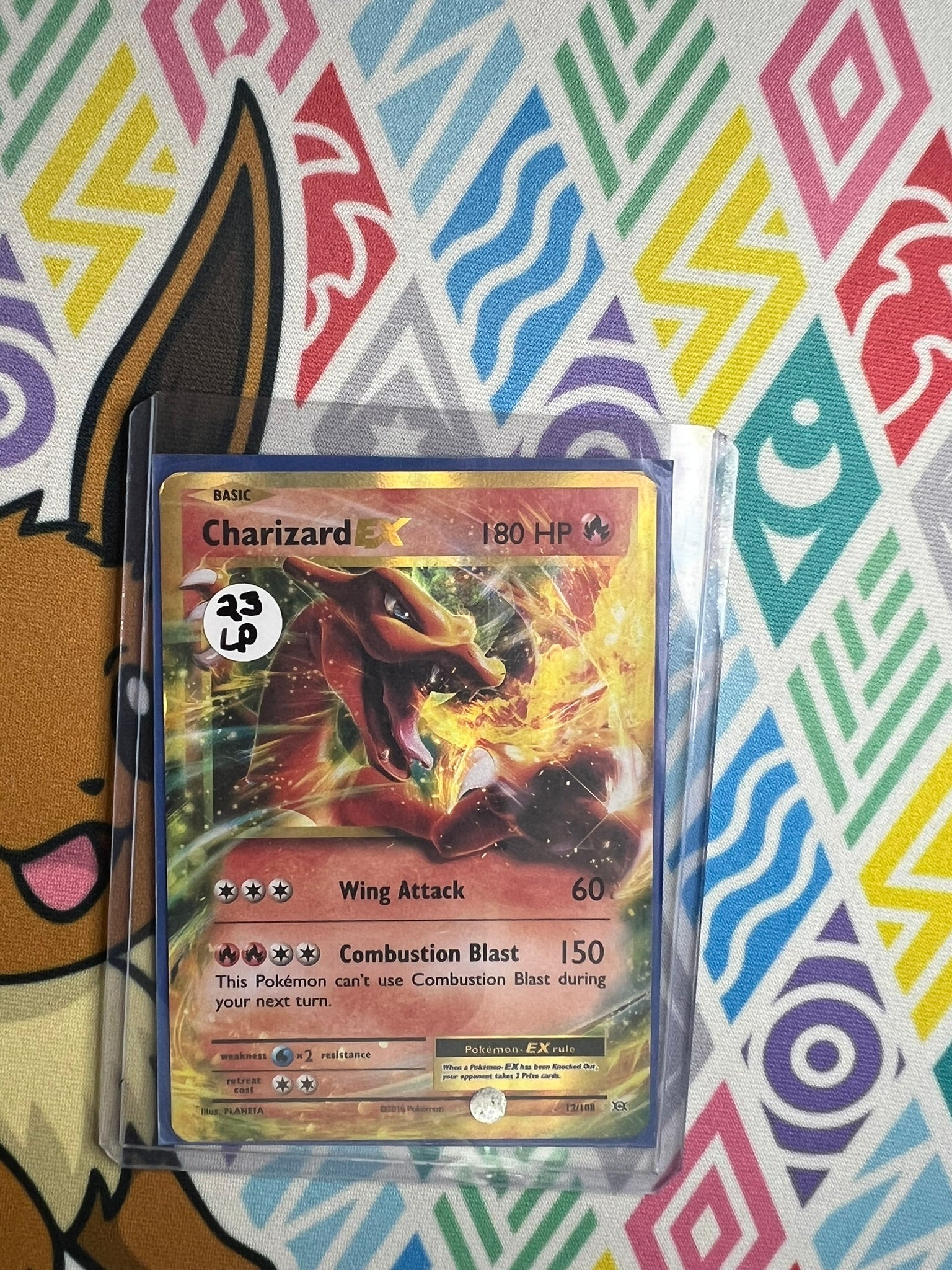 Charizard EX 12/108 (LIGHT PLAYED)