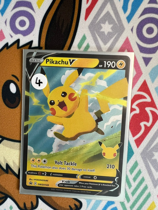 Pikachu V SWSH143