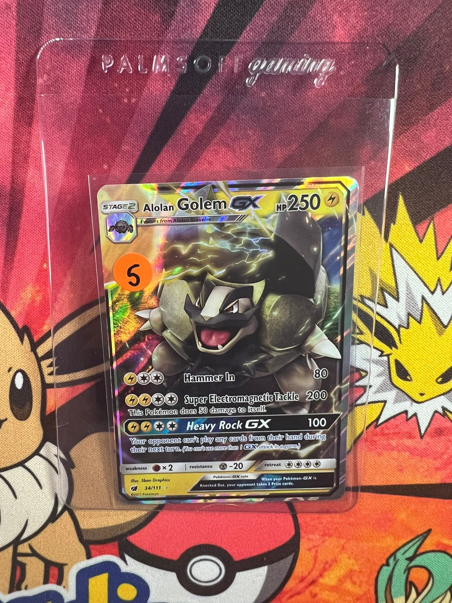 Alolan Golem GX 34/111