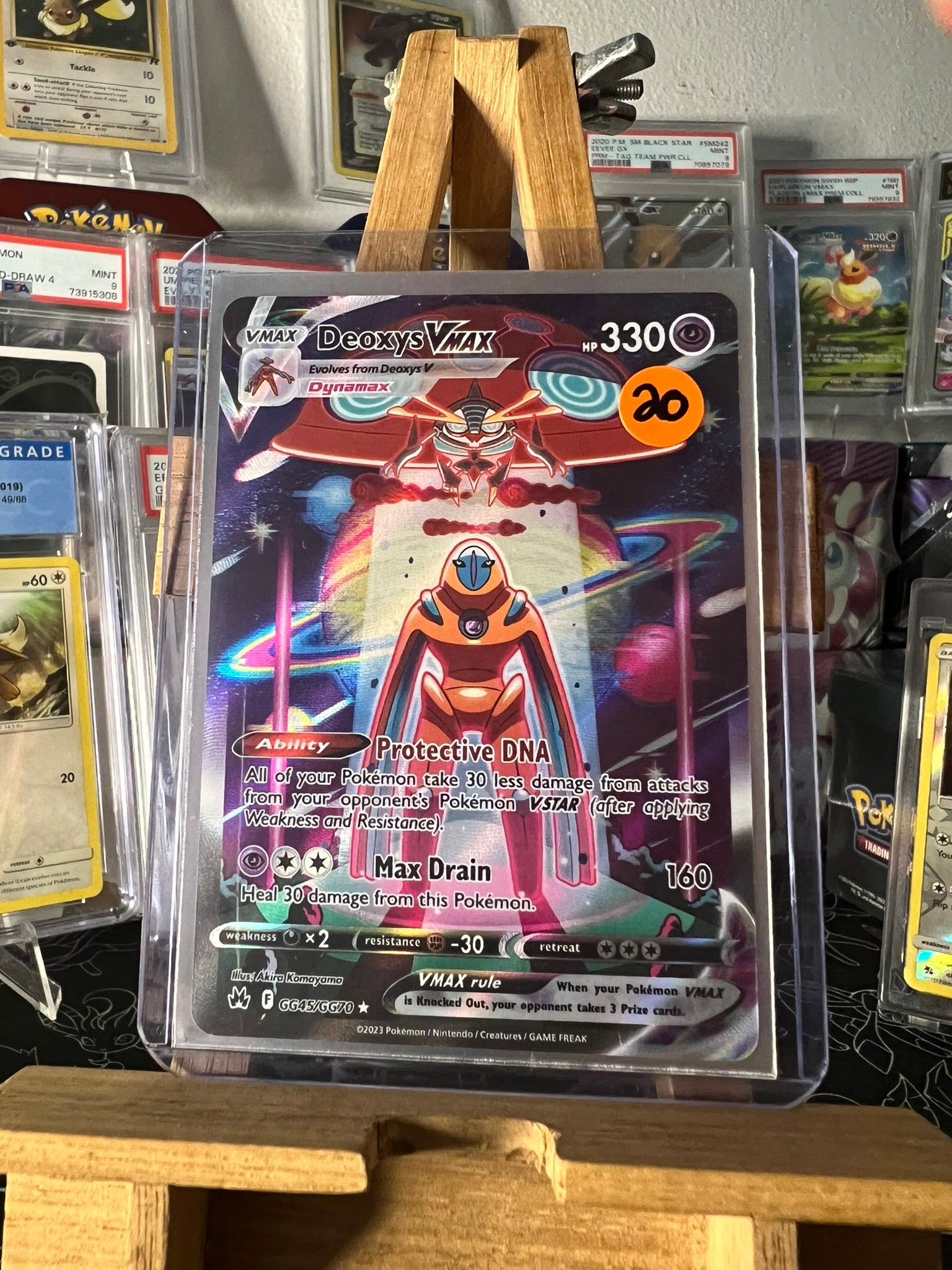 Deoxys Vmax gg45/gg70