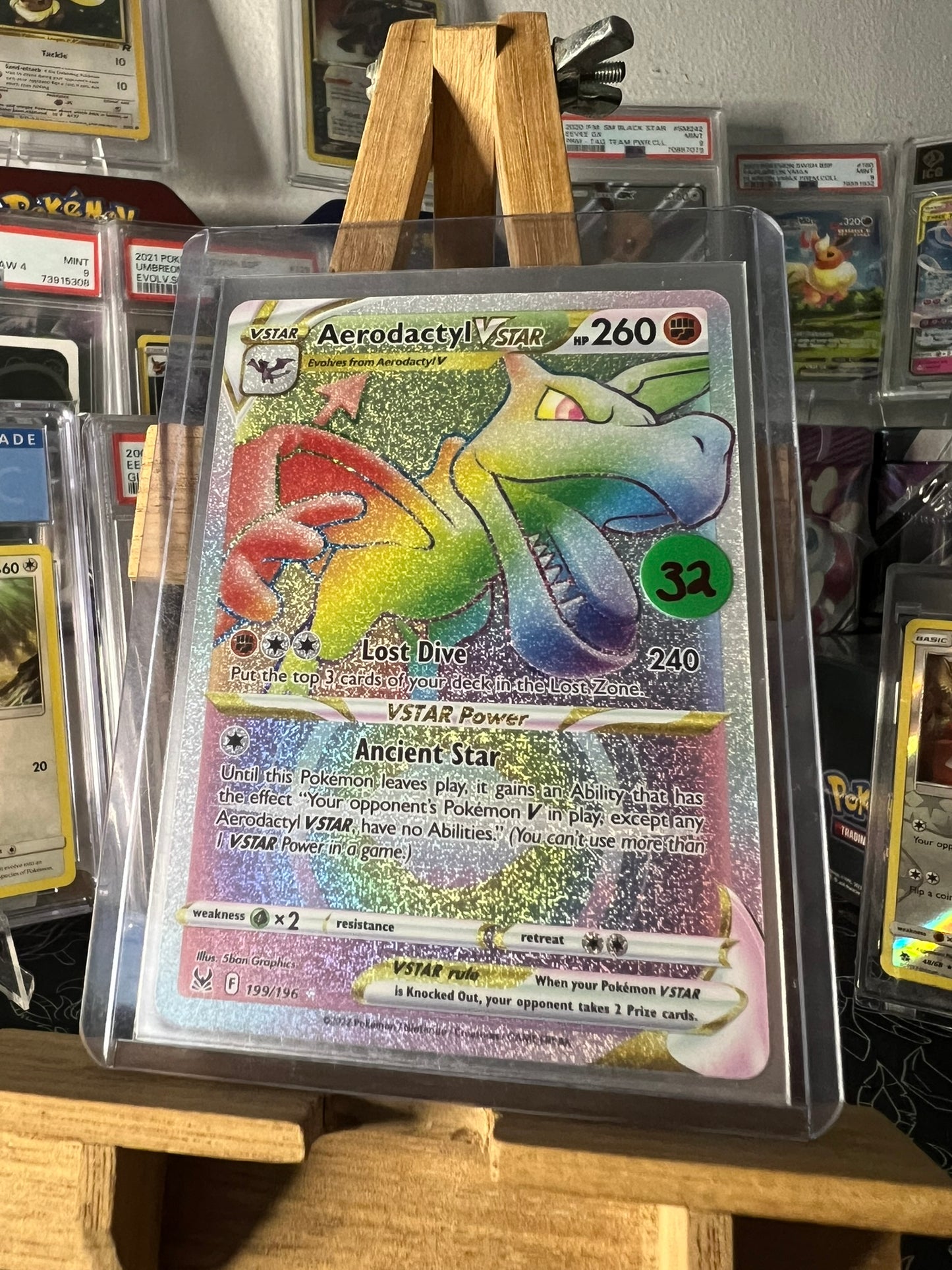 Aerodactyl Vstar 199/196