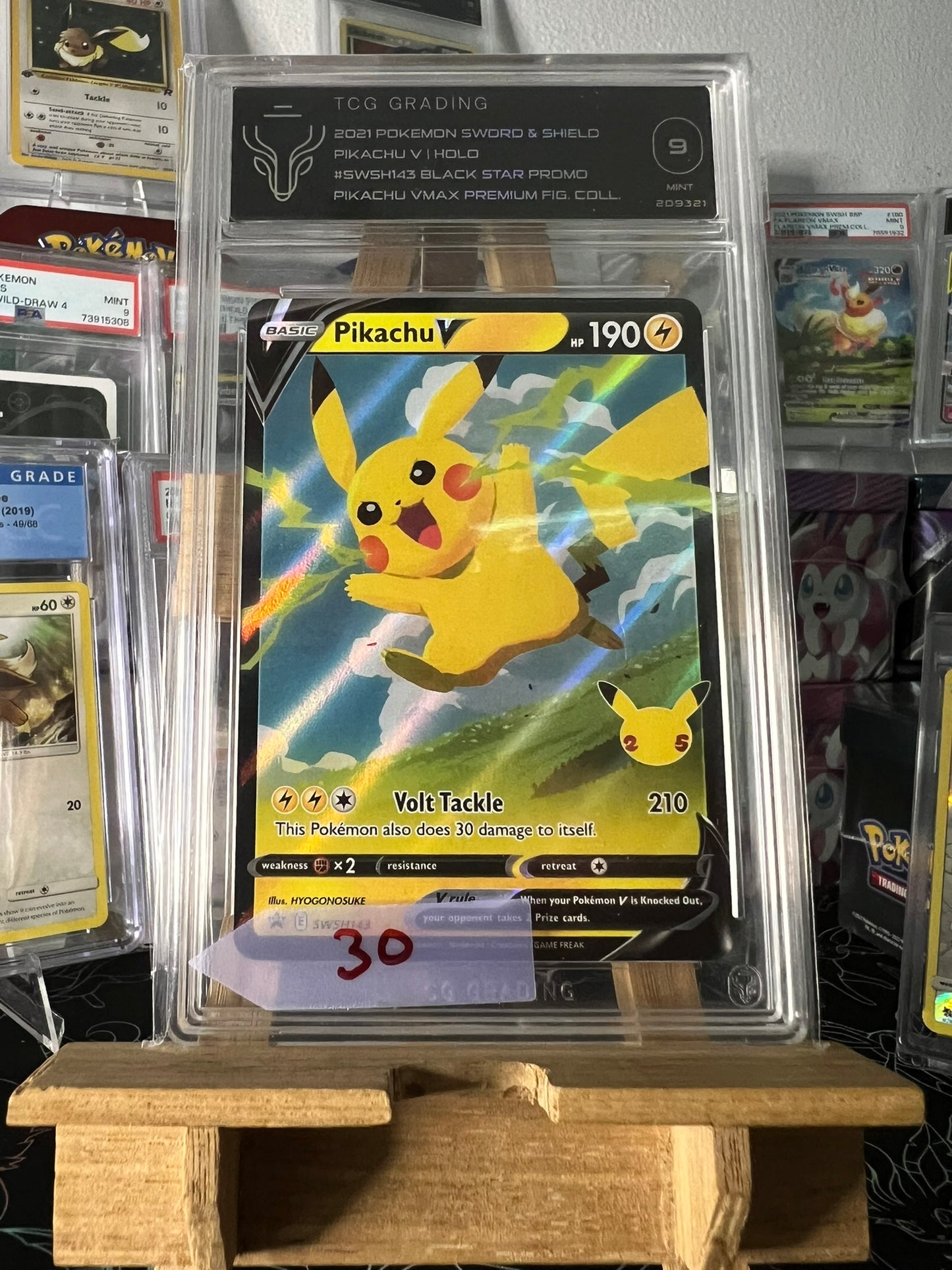 Pikachu V Swsh 143 TCG 9