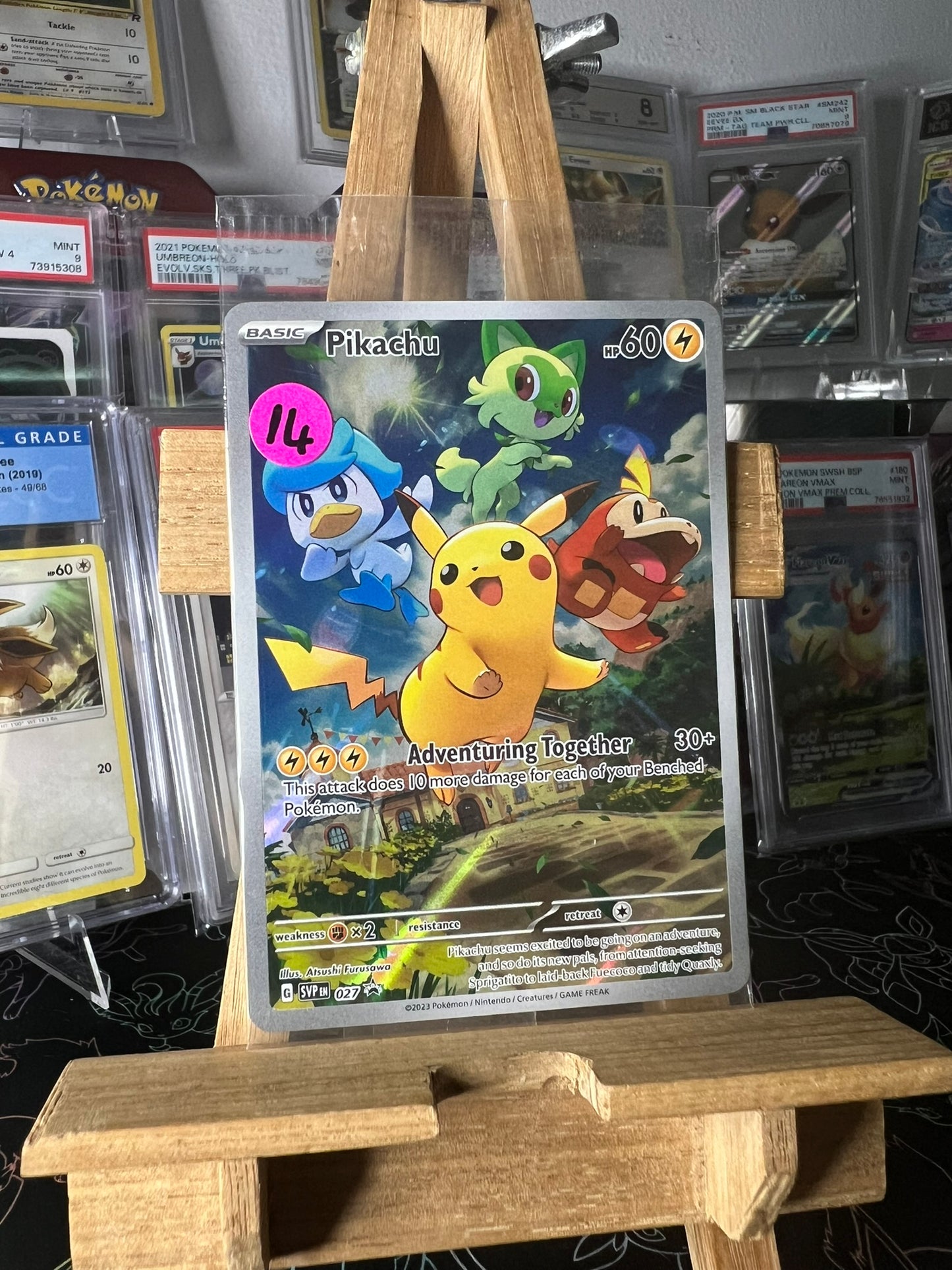 Pikachu SVP en 027 Promo (Sealed)