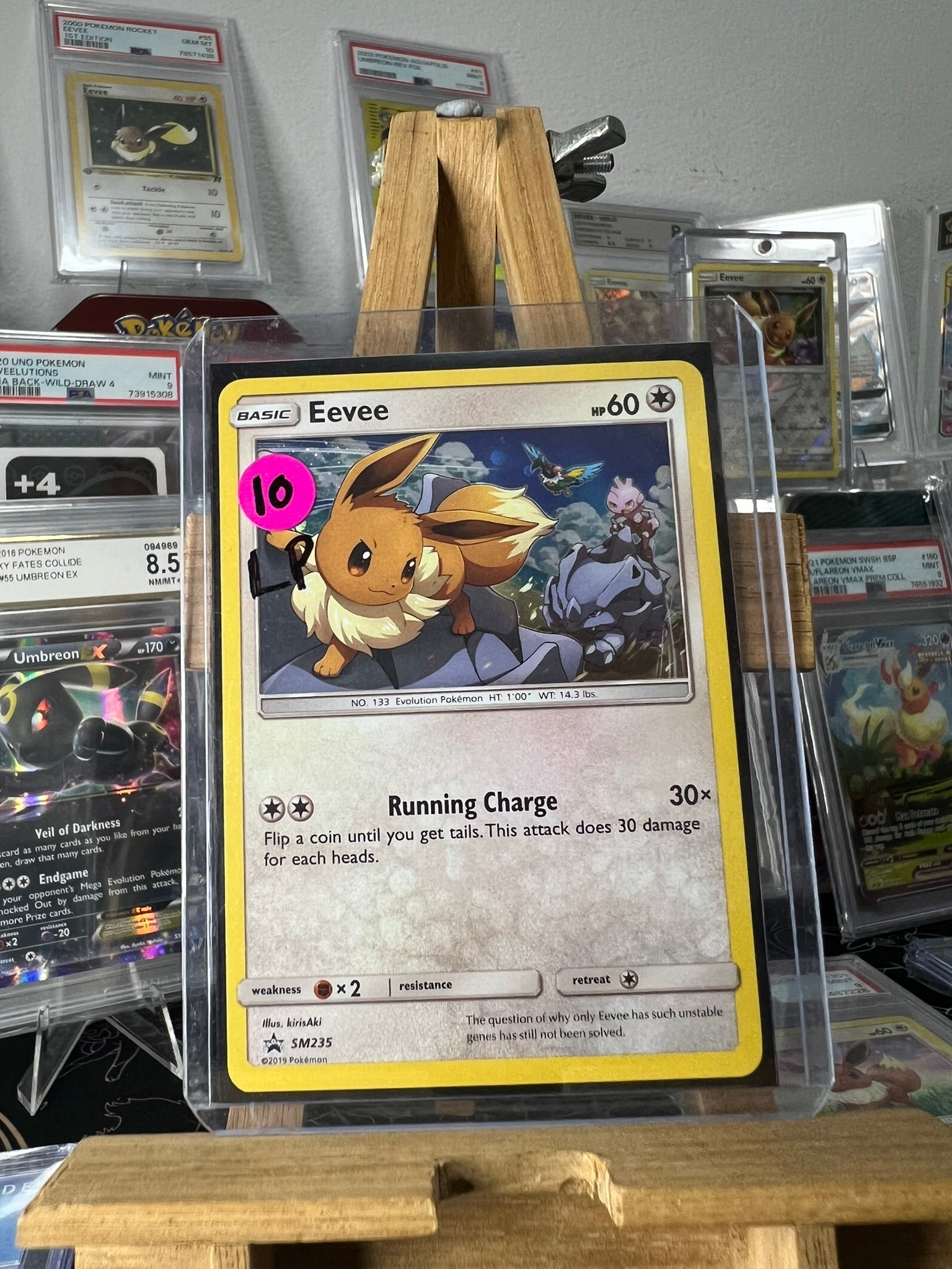 Eevee SM235 Holo LIGHT PLAYED