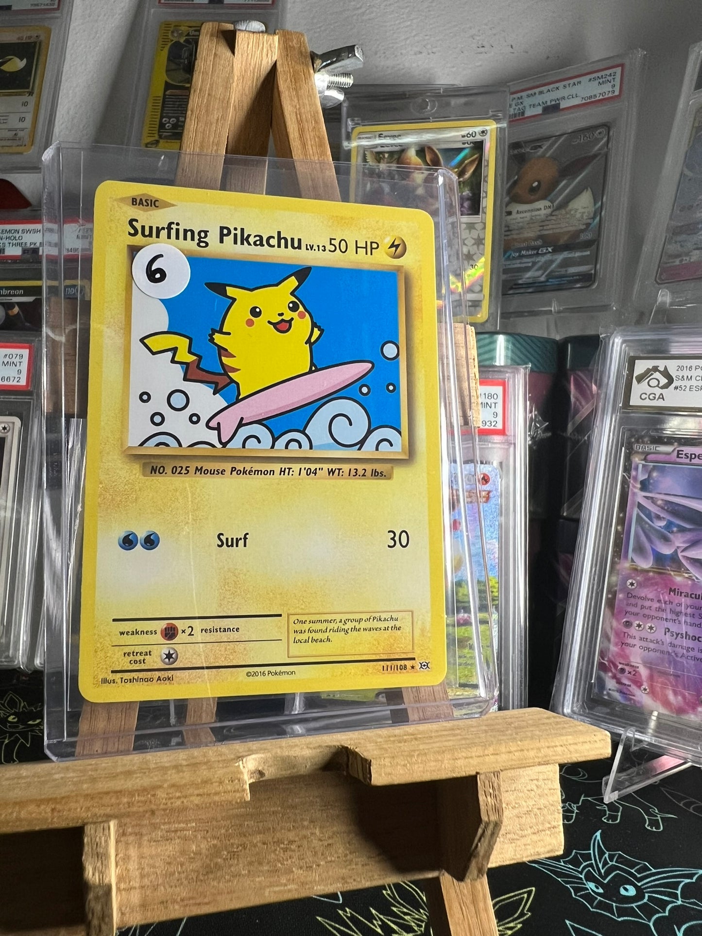 Surfing Pikachu 111/108