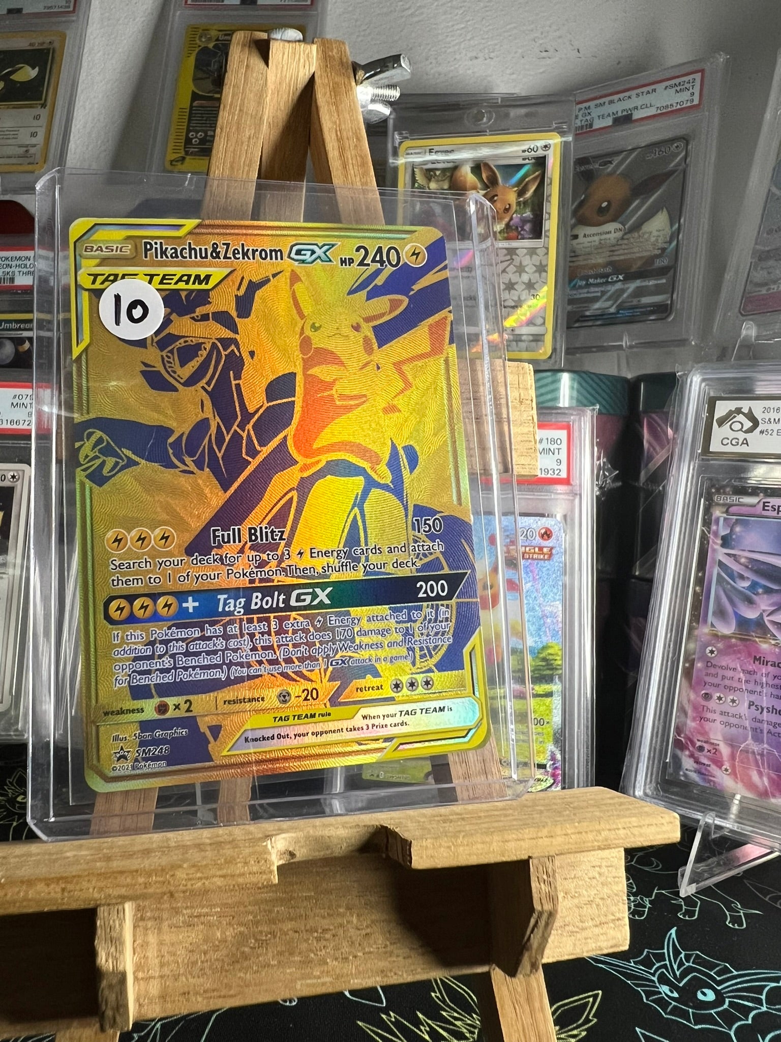 Pikachu & Zekrom GX SM248