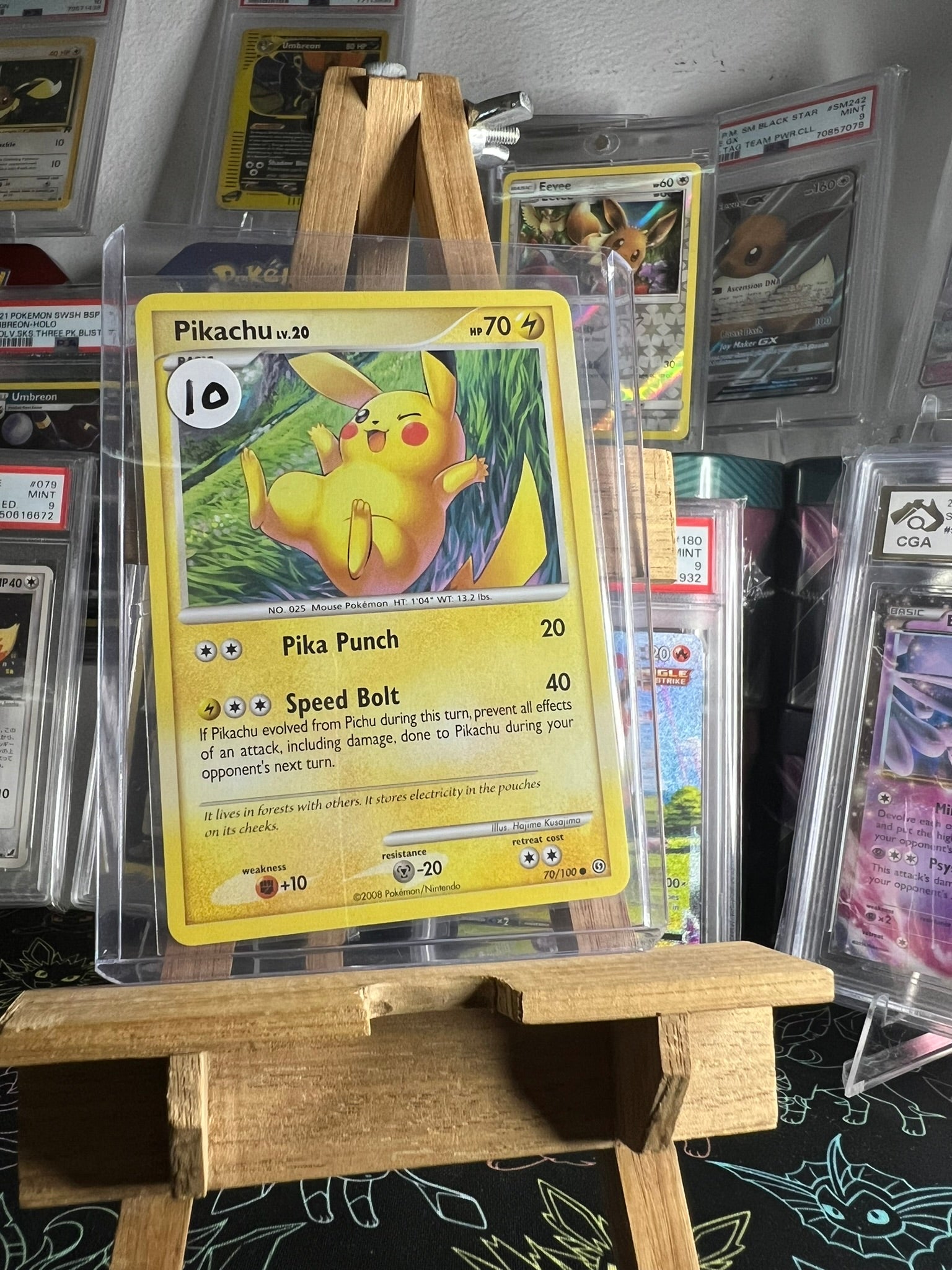 Pikachu Lv.20 70/100