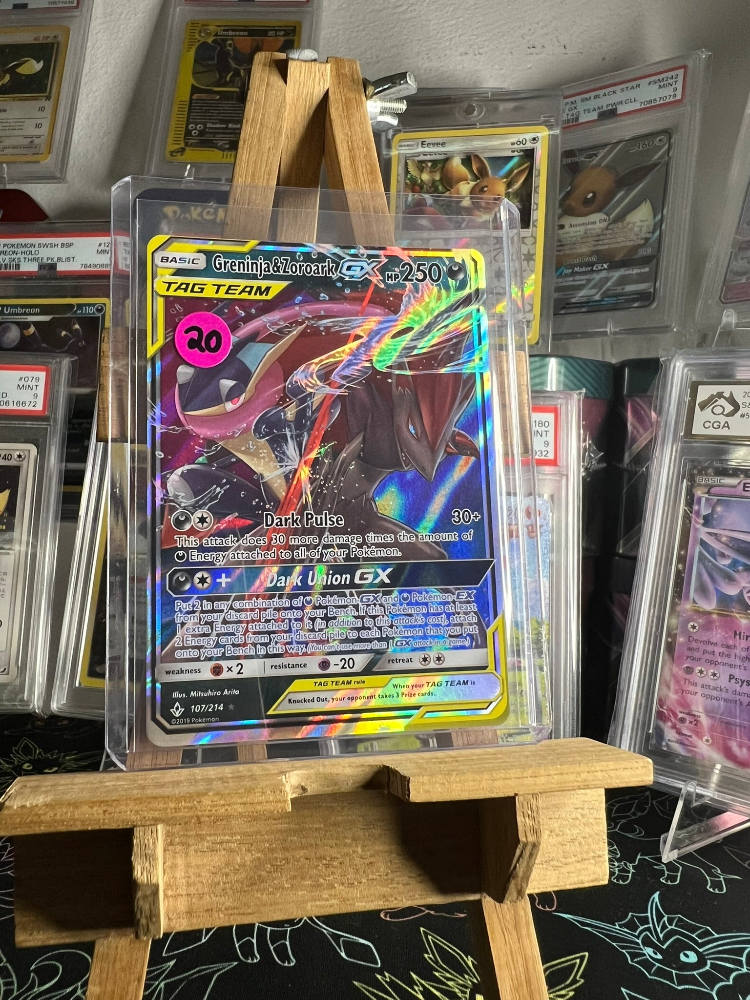 Greninja & Zoroark GX 107/214