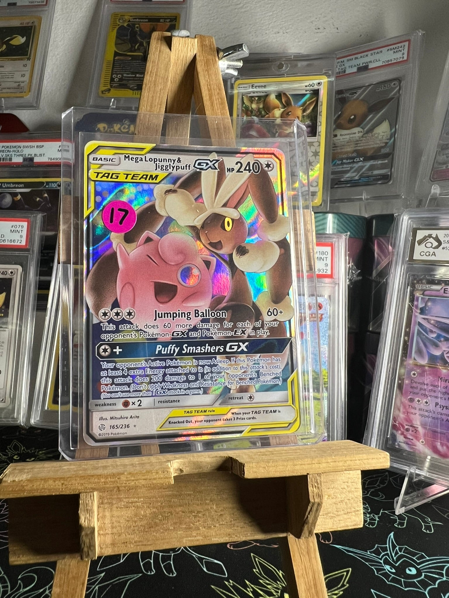 Mega Lopunny & Jigglypuff GX 165/236