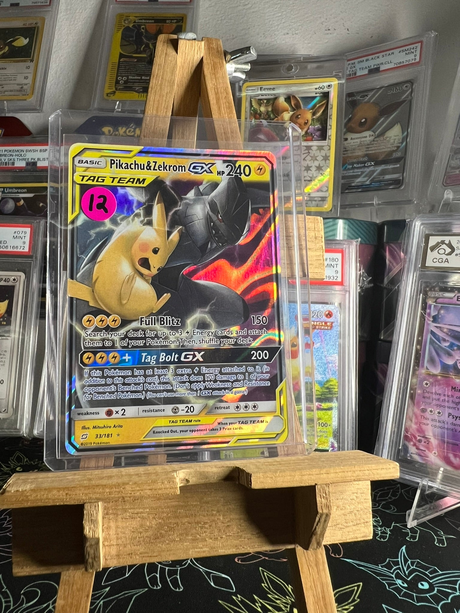 Pikachu & Zekrom GX 33/181