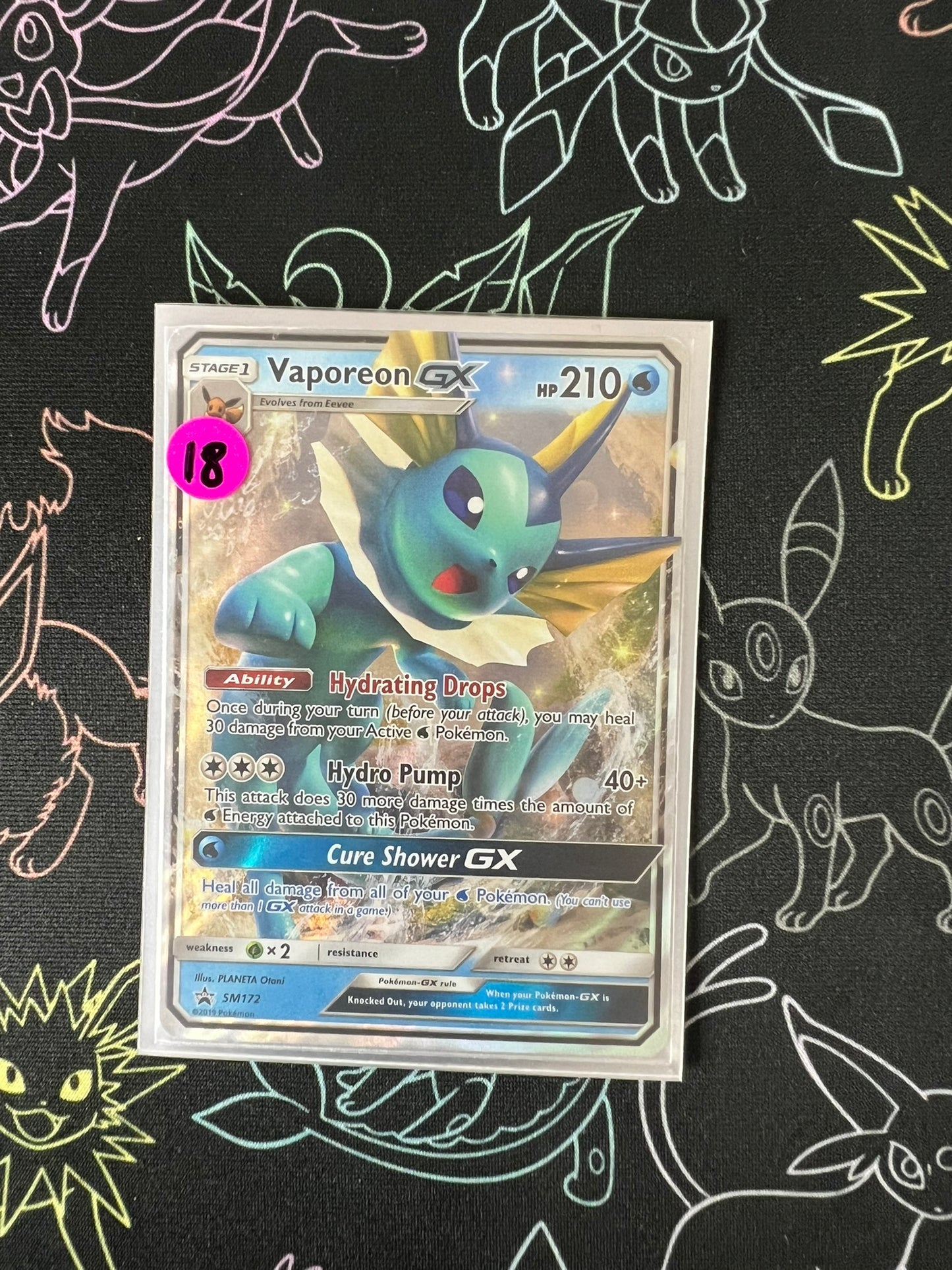 Vaporeon GX SM172