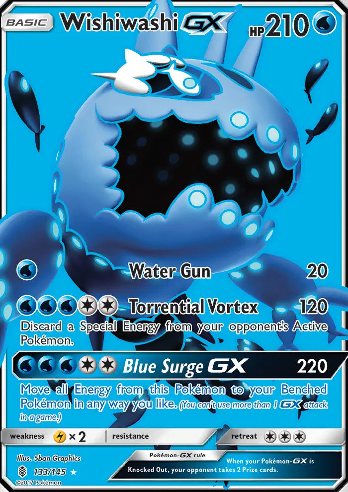 Image of Wishiwashi-GX Guardians Rising (GRI) #133