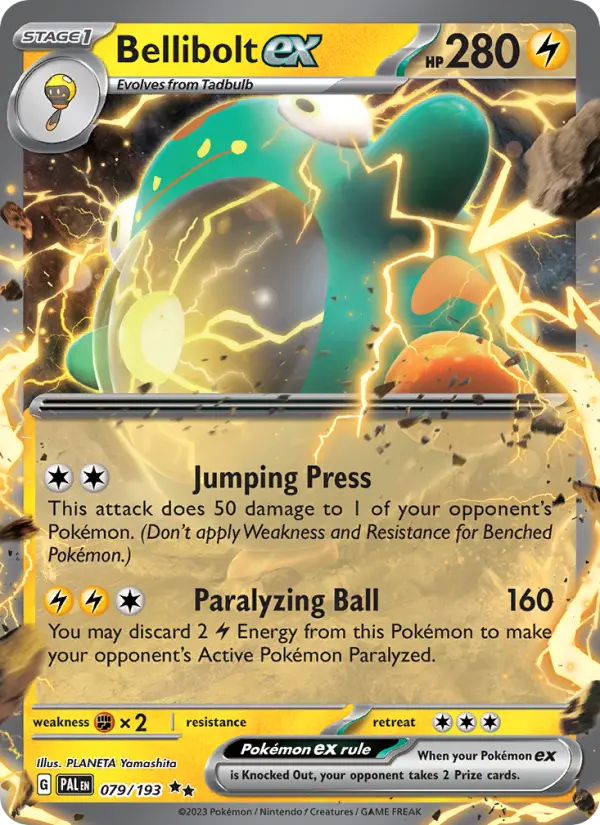 Image of Bellibolt ex Paldea Evolved (PAL) #079