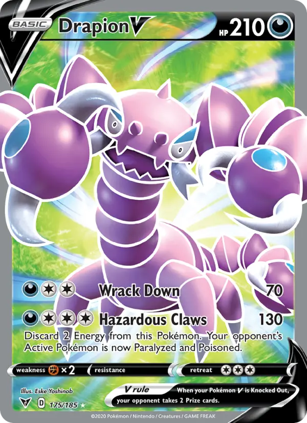 Image of Drapion V Vivid Voltage (VIV) #175